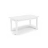 Tavolo in legno Bianco cm180x84 allungabile art742