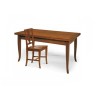 Tavolo in legno noce cm160x85 allungabile art489