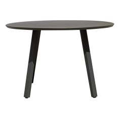 tavolo modello alberese rotondo diametro120 piano in alluminio
