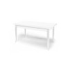 Tavolo quadrato in legno bianco art745